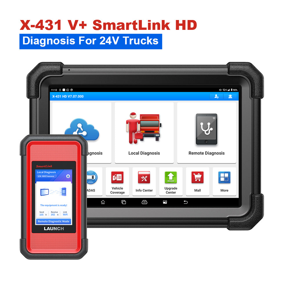 LAUNCH X431 V+ Pro3s X431 HD III Smartlink C2.0 Diagnostic Tool  (Latest Universal Auto truck and Car diagnostic)