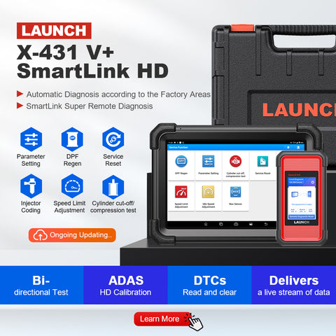 LAUNCH X431 V+ Pro3s X431 HD III Smartlink C2.0 Diagnostic Tool  (Latest Universal Auto truck and Car diagnostic)