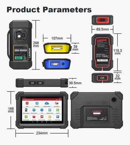 Latest LAUNCH X-431 IMMO PLUS Professional Key Programming & amp Diagnostic Tool