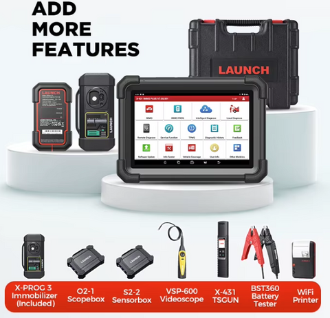 LAUNCH X-431 IMMO PLUS Professional Key Programming &amp; Diagnostic Tool