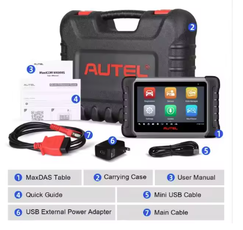 AUTEL MaxiCOM MK808S – Professional Automotive Diagnostic Scanner