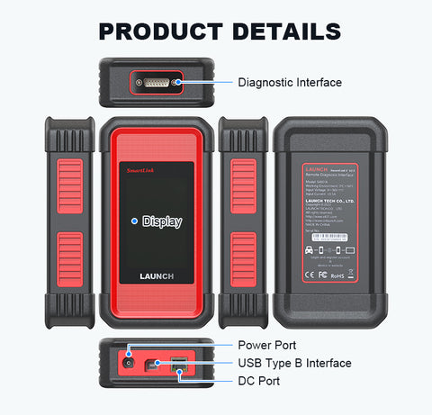 LAUNCH X431 V+ Pro3s X431 HD III Smartlink C2.0 Diagnostic Tool  (Latest Universal Auto truck and Car diagnostic)