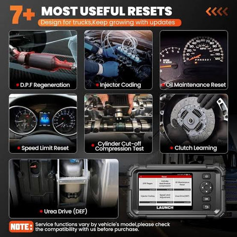 LAUNCH CRP129 HD V2 COMMERCIAL VEHICLE