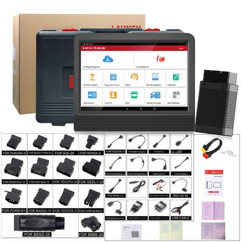 LAUNCH X431 V Plus 5.0 PRO3 Bi-Directional Diagnostic Tool Bluetooth OBD2 Scanner Full System Professional Garage Scan Tool