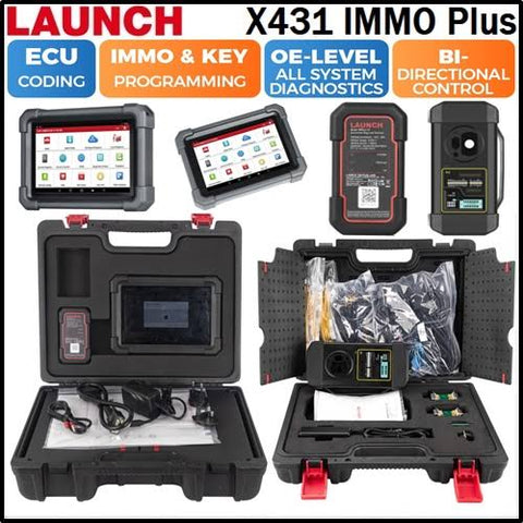 LAUNCH X-431 IMMO PLUS Professional Key Programming &amp; Diagnostic Tool