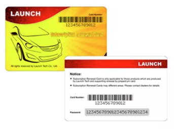 Launch X431 Official Update Pin Card Renew Software Car Diagnostic Scanner Tool CRP429C/CRP423/CRP909E/CRP909/CRP909X