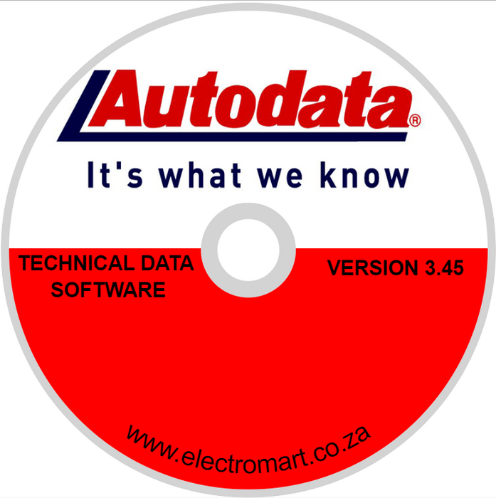 Autodata V3.45 Software