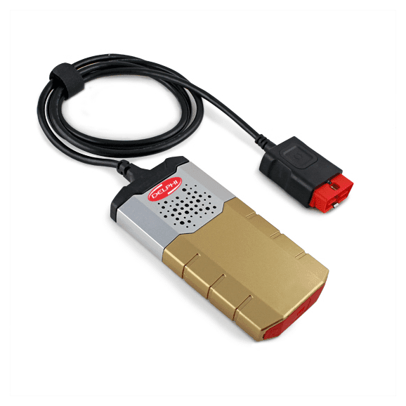 Gold Delphi DS155e Bluetooth Auto Diagnostic Tool