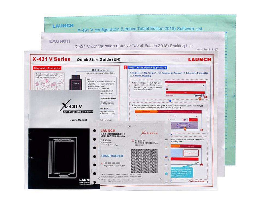 Launch X431 V V4 Global Auto Diagnostic Tool (8 Inch)