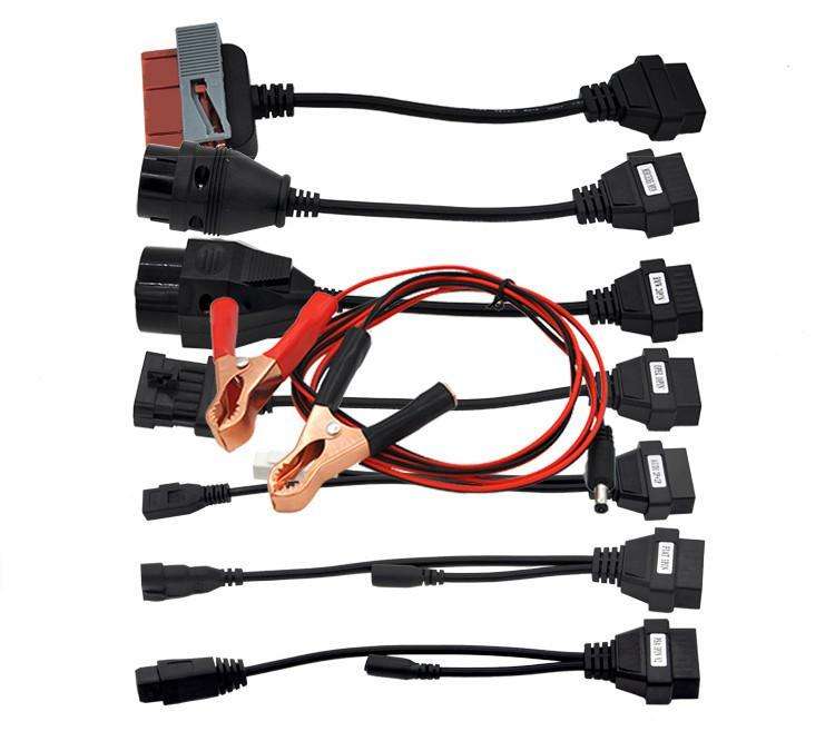 Car Auto Diagnostic Cables Set (8 Pieces)