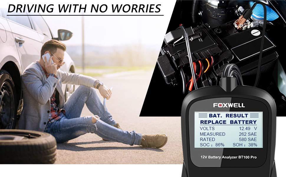 Foxwell BT100 12 Volt Battery Analyzer