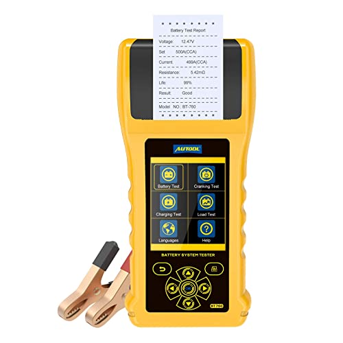Autool BT760 6-30V Car Truck Motorcycle Battery Analyzer