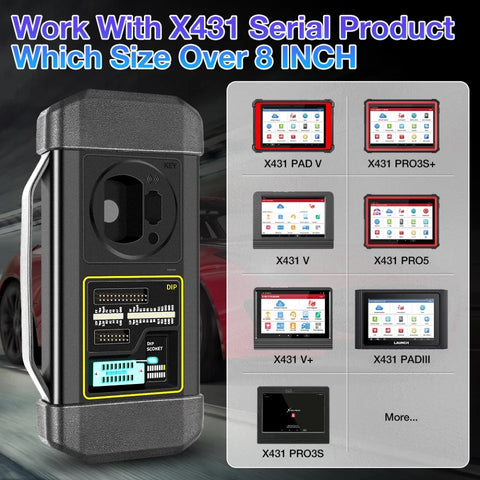 Launch X-Prog 3 Advanced Immobilizer & Key Programmer for X431 V/V+, ProS/Pro5, PAD V/PAD VII – MQB Support