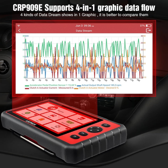 Launch X431 CRP909E Full Auto Diagnostic Tool