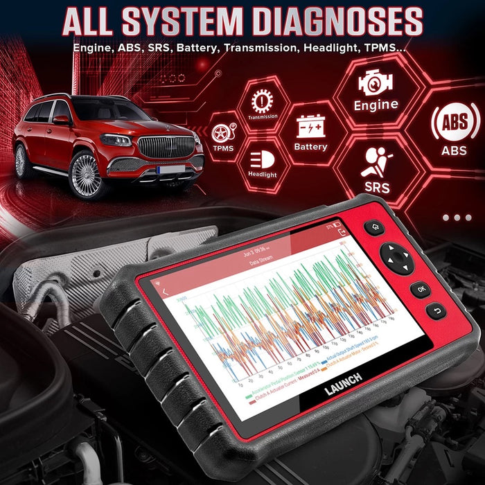Launch X431 CRP909E Full Auto Diagnostic Tool
