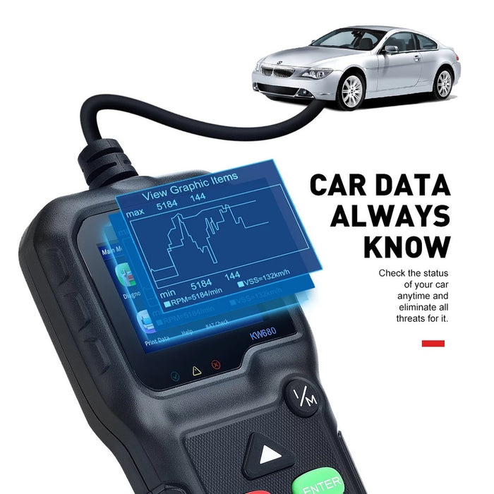 KONNWEI KW680 Vehicle OBD2 Scanner
